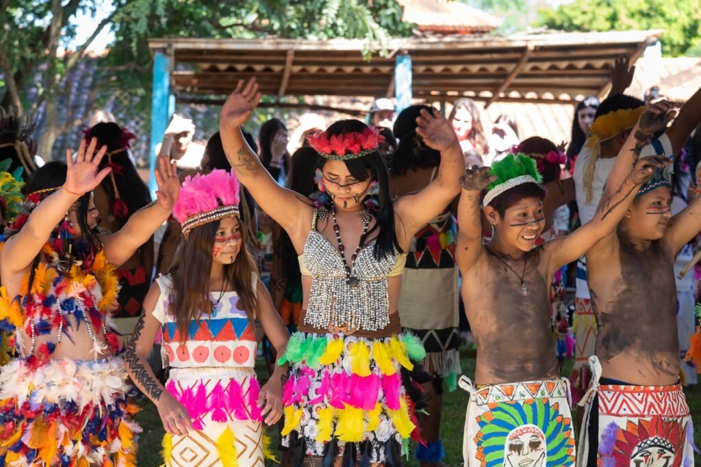 Semana Cultural Indígena na comunidade Tekoha Ocoy resgata cultura Avá-Guarani