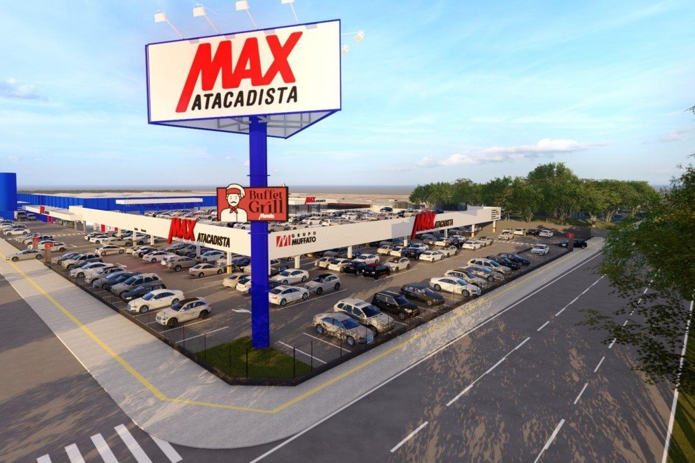 Prédio na avenida JK vai abrigar terceira loja do Max Atacadista e gerar mais de 400 empregos