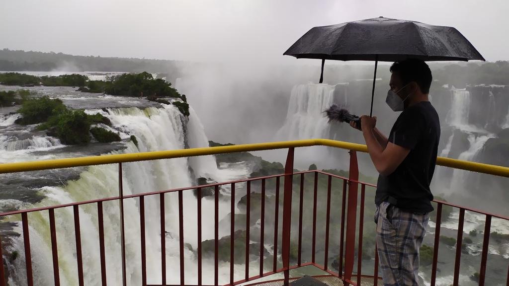 Morador de Foz do Iguaçu lança projeto sonoro: “Cataratas do Iguaçu – Visitando com os Ouvidos”
