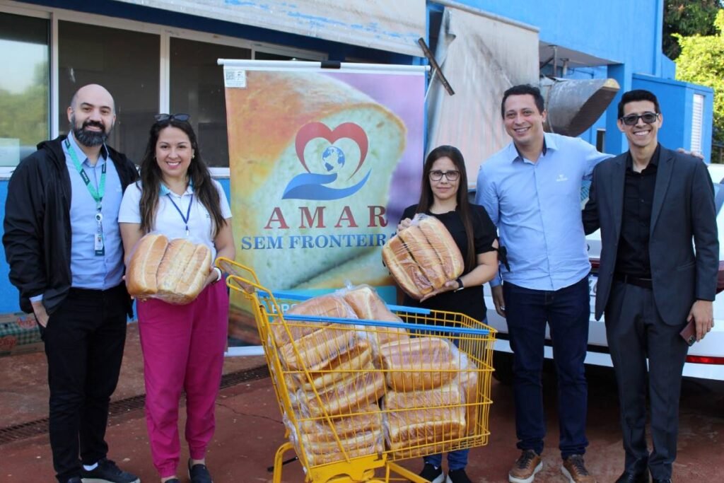 Sicoob incentiva comunidade a doar alimentos ao Lar dos Velhinhos 
