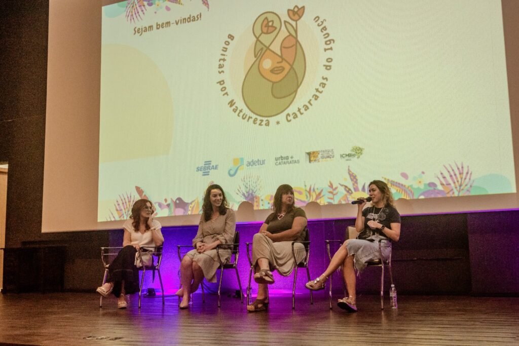 Mulheres inspiradoras puderam compartilhar suas histórias, durante o evento. Foto: Nilmar Fernando
