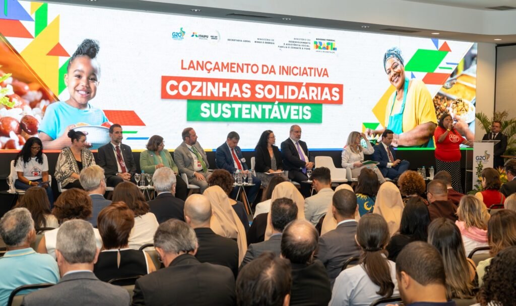 Itaipu participa do lançamento da iniciativa Cozinhas Solidárias Sustentáveis
