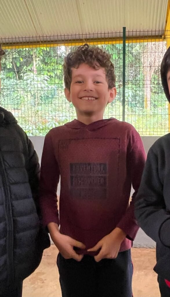 O alundo contou que foi muito importante aprender a guardar dinheiro para realizar sonhos no futuro.