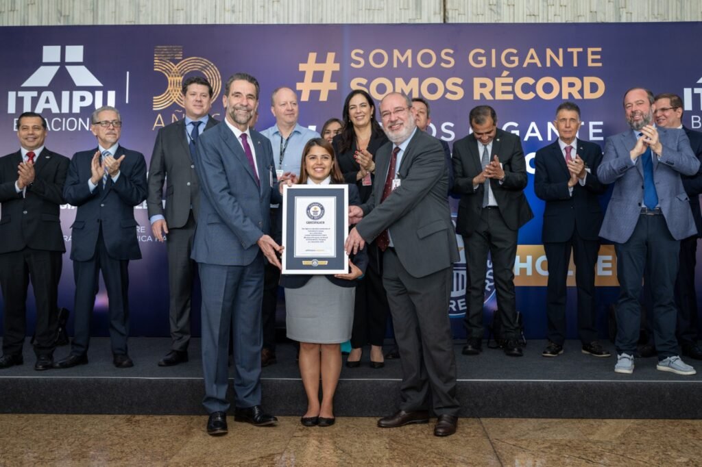 Itaipu entra no Livro dos Recordes como maior produtora de energia acumulada