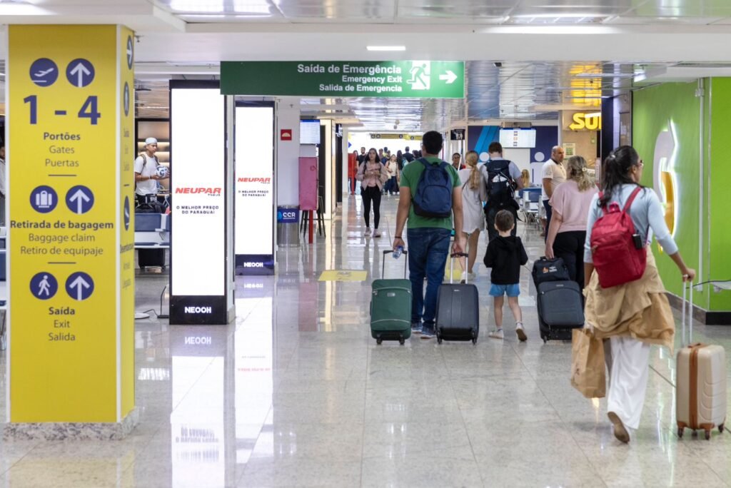Aeroporto de Foz do Iguaçu lidera ranking nacional de ocupação de voos