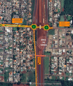 Perimetral Leste de Foz do Iguaçu terá tráfego liberado embaixo de novo viaduto