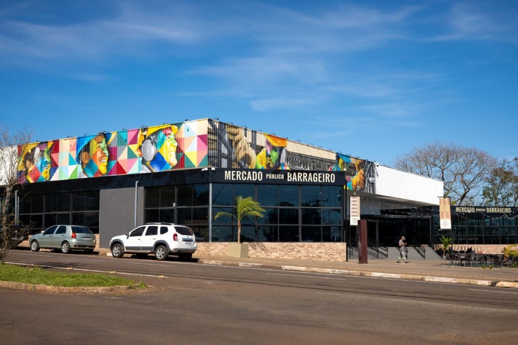 Mercado Público Barrageiro fica na Vila A, em Foz