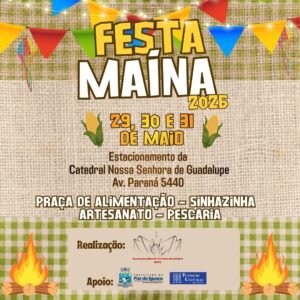 Festa Maína 2026 está confirmada para o último fim de semana de maio